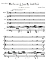 The Shepherds Hear the Good News SATB choral sheet music cover